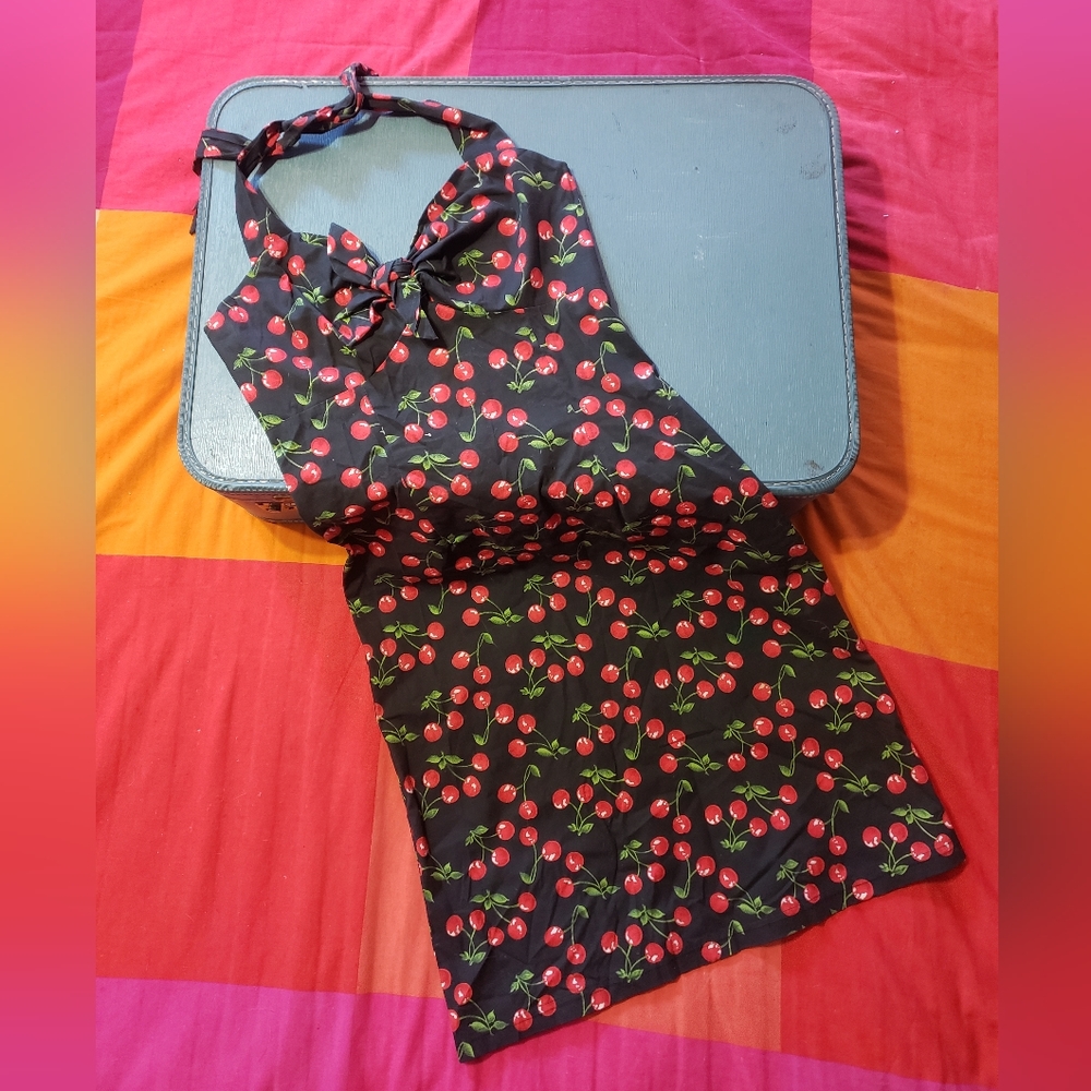 Retro Y2K Hot Topic Cherry Dress🍒